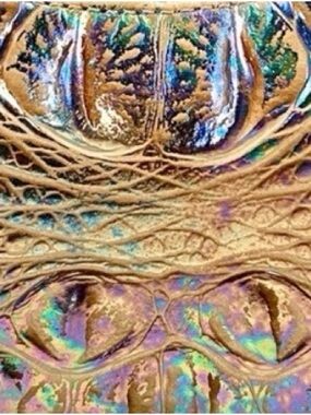 Like New Brahmin Lollie in iridescent Pearl Wonderland